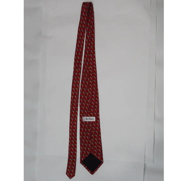 LOT Vintage Paul Fredrick Silk Neckties Lot Patterned‎ Dress Ties 100% silk